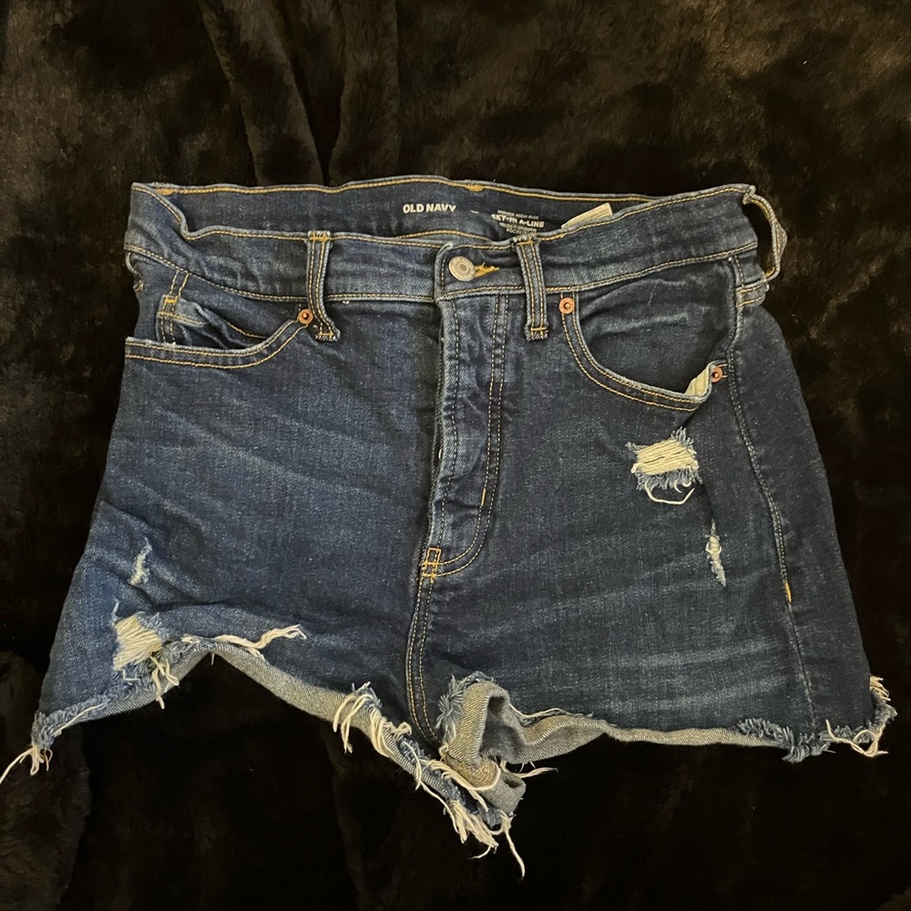 Old Navy Higher High Rise Sky Hi A Line Shorts